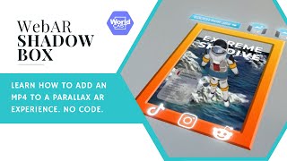 How to add an MP4 to a WebAR Parallax Experience