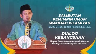 Sambutan Ust. Dr. K.H. Muh. Zaitun Rasmin, Lc., M.A. |  Dialog Kebangsaan Wahdah Islamiyah