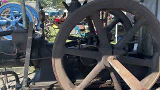 Stationary Gas Engine Midwest Old Threshers Reunion 4k 8-31-2024 Sat.