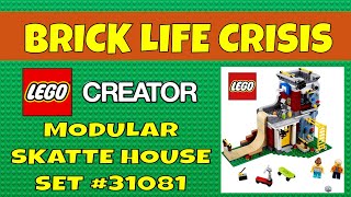 LEGO Creator 3 in 1  Modular Skate House Set #31081