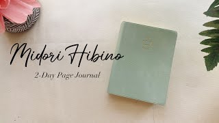 Recap: Midori Hibino 2-Page Per Day Journal