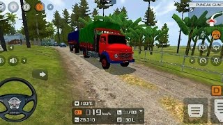 Bussid truck mercy jadul menolak punah melewati tanjakan puncak Gumitir ~ Bus simulator indonesia