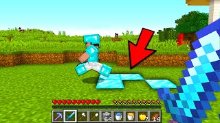 Minecraft UHC but when you walk, diamonds spawn under you