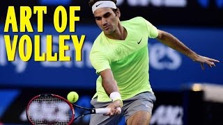 ROGER FEDERER : The Art of Volleying