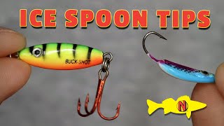 WALLEYE ICE SPOON TIPS with Brad Hawthorne