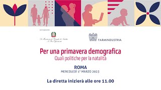 Per una primavera demografica: quali politiche per la natalità