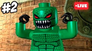 🔴 (LIVE) LEGO BATMAN: THE VIDEOGAME -  POWER CRAZED PENGUIN! #02