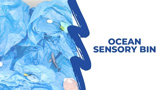 Easy Ocean Sensory Bin for Toddlers & Preschoolers