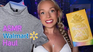 ASMR Walmart haul💙Random necessities and cool finds🍍✨