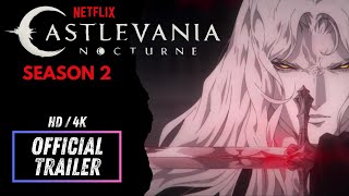 Castlevania: Nocturne - Season 2 | Date Announcement Trailer (2025) #netflix #serie #castlevania