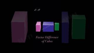 Factor Difference Of Cubes😳😲🔥 #youtubeshorts #ytshorts #shorts