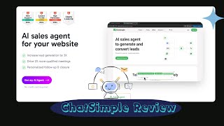 Chatsimple Review: An AI chatbot for your website