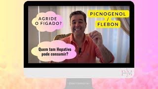 Picnogenol e Flebon: Seguros para Quem Tem Hepatite? Descubra com Dr  Alex Vascular!