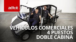 Vehículos comerciales de 4 puestos en doble cabina | Cero emisiones