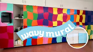 I painted a mural in my classroom!