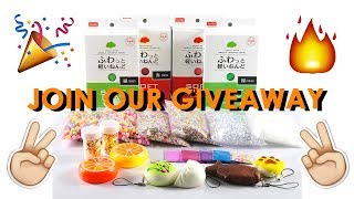 *Ended* JOIN OUR GIVEAWAY! Slime, Daiso Clay, Pigments, and MORE!