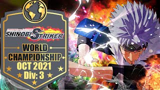 SHINOBI STRIKER WORLD CHAMPIONSHIP |Oct Div: 3 2021| Shinobi Striker eSports World League Tournament