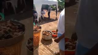 Catering Service contracted for a Party in Ondo state caught hoarding the meat meant for guests.