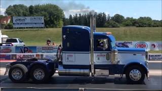 big rig show  and race aug 23 2015 at sparta ont