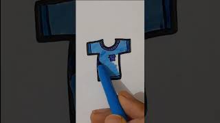 How to draw a t-shirt 👕step by step|رسم تيشرت سهل