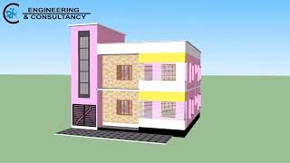 3 Bedroom Duplex House  Design/৩ বেডরুমের বাড়ির ডিজাইন