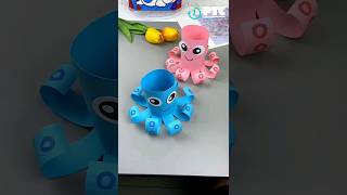 How to make octopus with paper 🐙🦑#viral #trending #shorts #octopus