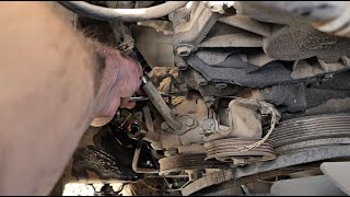 How to Remove & Replace Nissan Navara D40 Power Steering Pump 2.5L Diesel YD25 2005-2015