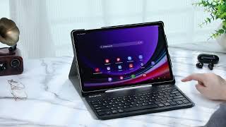 Discover Galaxy Tab S9 Plus Keyboard Case by Fintie | Easy Installation | Easy Bluetooth Connection✨