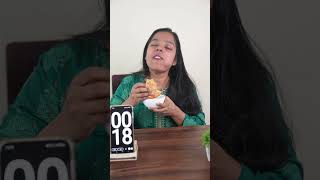 40 SECOND Kachori Eating CHALLENGE  #shorts #ashortaday #eatingchallenge