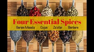 How to Make Four Essential Cooking Spices: Garam Masala, Cajun, Za'atar, and Berbere