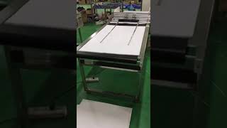 1 meter width board box case paging feeding conveyor