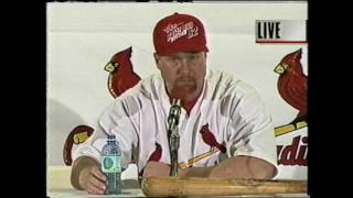 KTVI News - Mark McGwire 62nd Postgame Coverage + On-field Ceremony - 1998