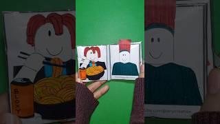 #squishybook #roblox #paperdiy #gamingbook #playbook #gamebook #quietbook #paperplay #roblox