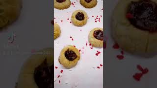 Preview of Strawberry Jam Thumbprint Cookies!