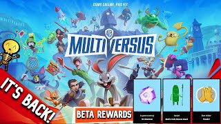 MultiVersus is BACK + BETA Rewards