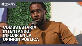 Fiscales acusan a Sean 'Diddy' Combs de intentar contactar a testigos desde la cárcel