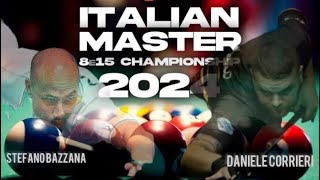 CORRIERI DANIELE VS STEFANO BAZZANA ITM BILLIARD TV