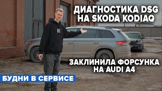 ДИАГНОСТИКА DSG SKODA KODIAQ. ЗАКЛИНИЛА ФОРСУНКА НА AUDI A4