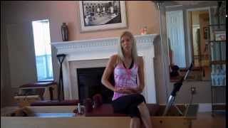 Pilates Reformer: Reverse Plank