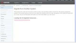 Importing Angel Content Into a Canvas Course