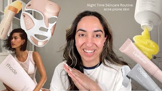 Night-Time Skincare Routine | Rhode Skin Cleanser + Red Light Therapy & more ♡