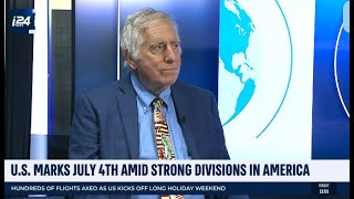 Marc Schulman and Dan Perry on i24News the US on 4th of July 2022