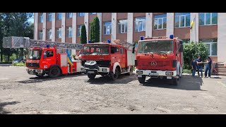 Благодійна допомога з Німеччини: два пожежні автомобілі для Вікнянської громади