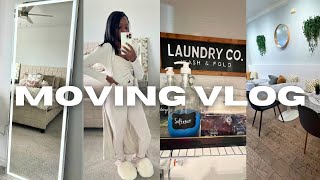 MOVING VLOG | Apartment Tour + New Furniture + Laundry Organization & Bedroom Updates