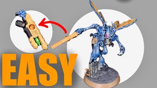 How to paint Vespid Stingwings FAST! Classic T’au scheme