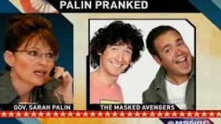 Palin Punked By Radio Show 11-1-08