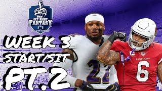 Week 3 Players you MUST Start & Sit Pt. 2 | *LIVE* chat Q&A Fantasy Football Advice