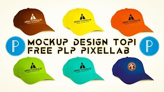 Gampang Banget Cara Membuat Design Mockup TOPI Di Android Menggunakan Pixellab