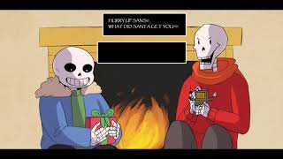 Santa doesn't like Sans - Undertale Comic Dub (Special Christmas)