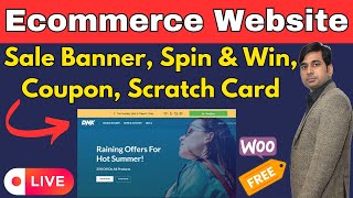 How to Display Sale Banner, Floating Bars, Spin & Win, Scratch Card, Coupon on Own Ecommerce Website